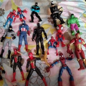 A lot of super heroes